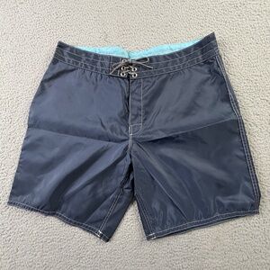 Birdwell Beach Britches Mens 38 Blue 9" Board Shorts Swim Trunks Surfing NWT